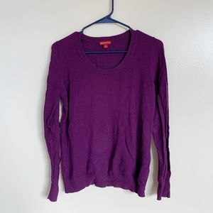 Mossimo purple crew neck top